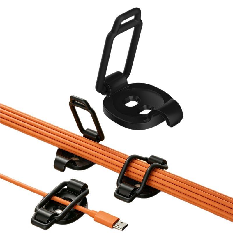 ABKP-Adjustable Elastic Cable Clips Cable Management For Home, Car, Under Desk,