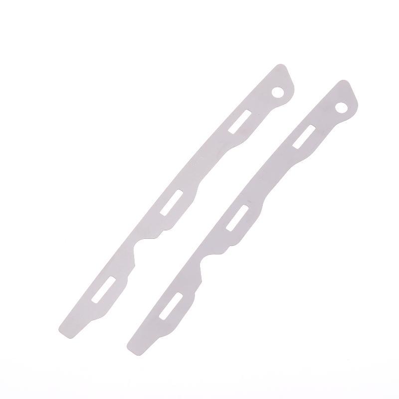 Reliable Front Bumper Reinforcement Metal Plate Buckle 2Pcs for 2012 2016 Civic 9th Gen Cost Effective Upgrade