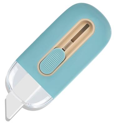 Jotei Ceramic Cardboard Cutter with 5 Adjustable Automatic Secure Rounded Lightweight and Fits In the Perfect for Opening and Levels, Locking,