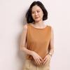 Women's 100% Pure Cashmere One-Shoulder Spaghetti Strap Vest – New Fine Gauge Knit for Autumn/Winter