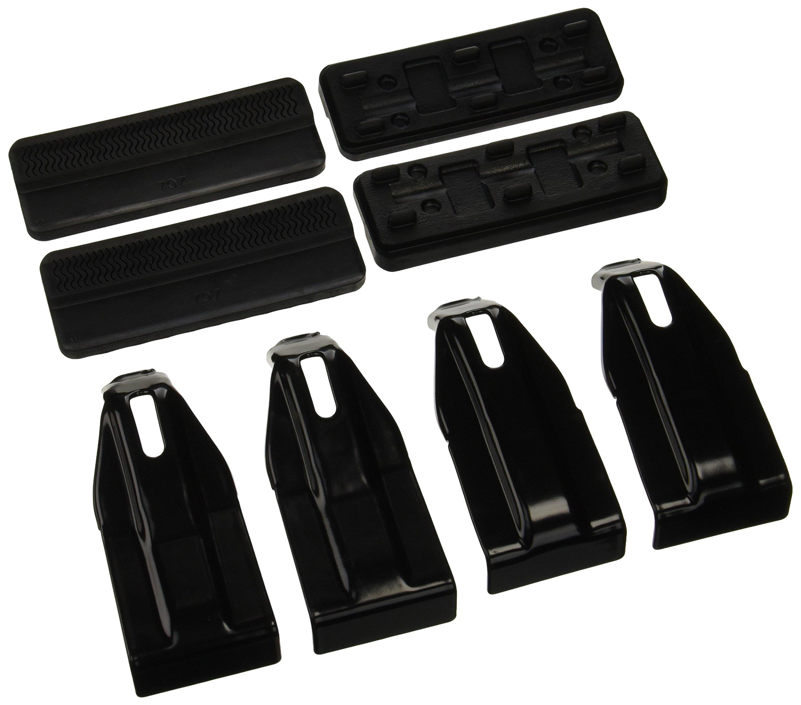 

Комплект багажника на крышу Terzo для Toyota Corolla Fielder и EH402 (от ПИАА) Стойка/Держатель основания, 4, Черный, NZE16#, ZRE16#, NKE16#, чёрный