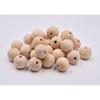Hemu Natural Unfinished Wood Beads 4-50mm: DIY Round Beads for Bracelets