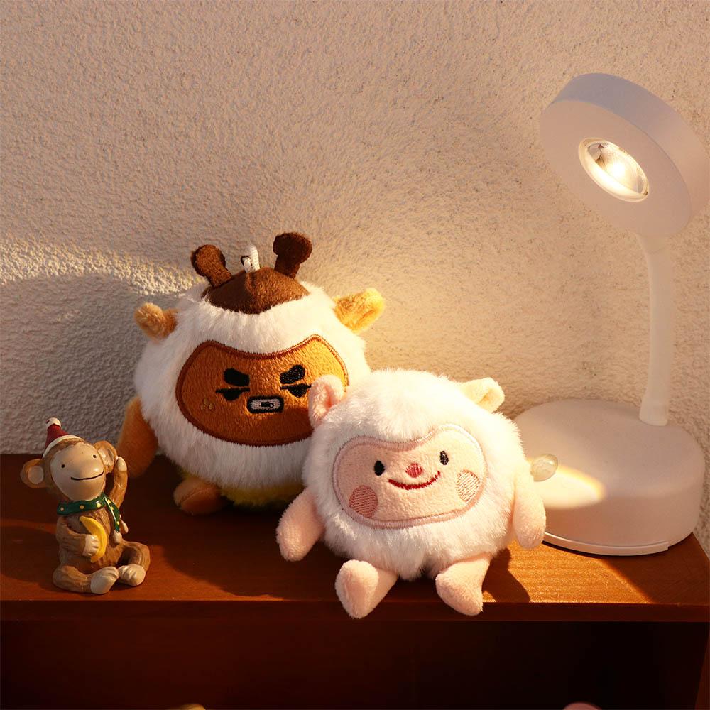 Bee Sheep Cartoon Bee Sheep Plush Pendant Dongdong Sheep Dongdong Sheep Plush Keyring  Kids Gift