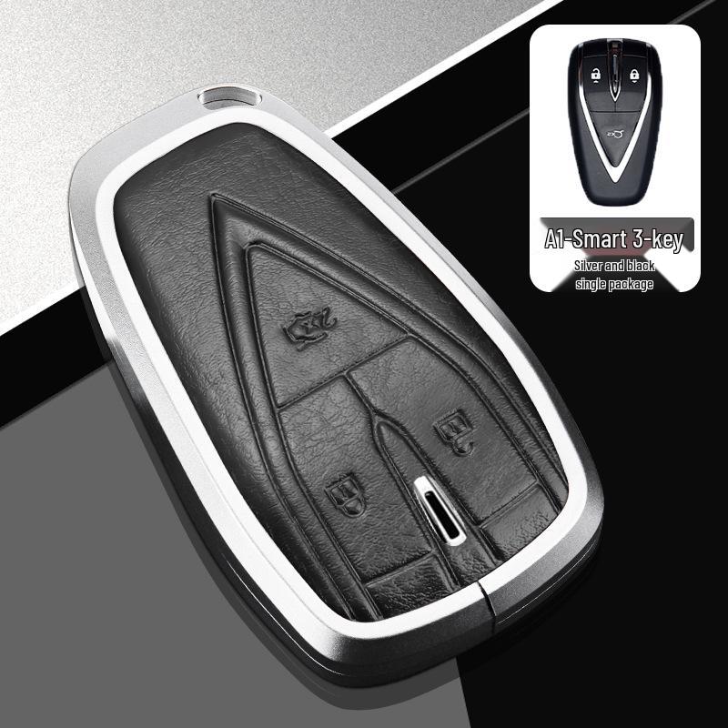 Changan Car Key Cover for Third Gen CS75 Plus, Yidong Plus, CS55, and CS35 Plus
