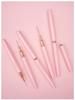 Pink Extra-Fine Liner Nail Art Brush Set with Flower Hook and Needle