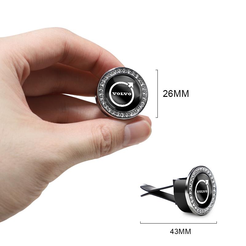 Car Freshener Solid Perfume Air Conditioner Vent Mount Clip For Volvo V90 S90 XC90 V60 XC60 V40 S60 V50 XC40 T6 EX90 C40 S40 C70