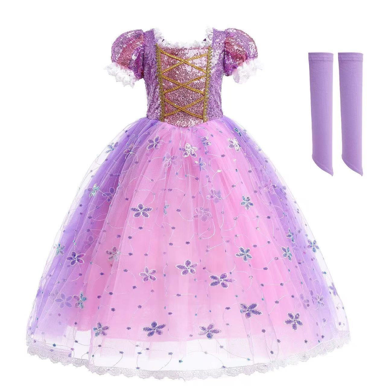 Girls Fashionable Formal Dresses for Summer Children s Sofia the First Princess Dress Cosplay Costume 100