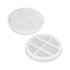 Circular Resin Tray Silicone Molds For Making Candle Jewelry Storage Tray Serving Dish Gypsum Ornament Home Decoration