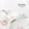 Spring Cotton Baby Sleeping Bag Pajamas: Long Sleeve Split Leg with Zipper
