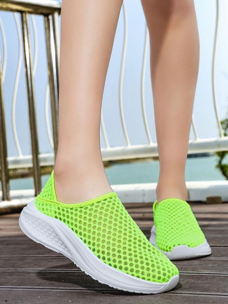 Fashion Breathable Male Sports Shoes Gray Quick-Drying Jogging Light Korean Outdoor Without Leather Stylish Jump Men's Casual Sneakers