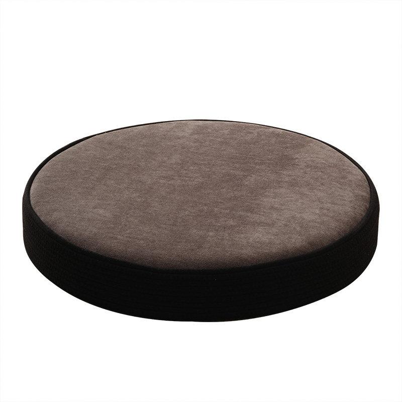 Round Thick Floor Cushion, Memory Foam Tatami & Meditation Pillow for Bay Window Seating,Portable Decorative Pad for Living Room