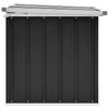 Garden Storage Box Anthracite Grey 109 x 67 x 65 cm
