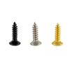 100Pcs Guitar Pickguard Screws Bass Pickguard Screws Set Guitar Mounting Screws for Electric Guitar Bass Pickguard
