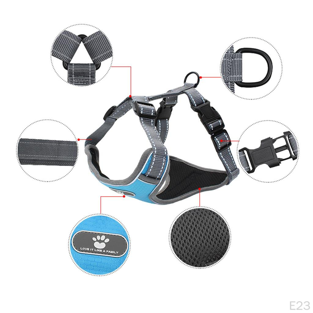 Pet Harness Easy Control Comfortable for Large Medium Dogs