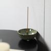 Zen Style Incense Stick Burner Round Agarwood Tray Spiritual Practice Incense Holder  Yoga