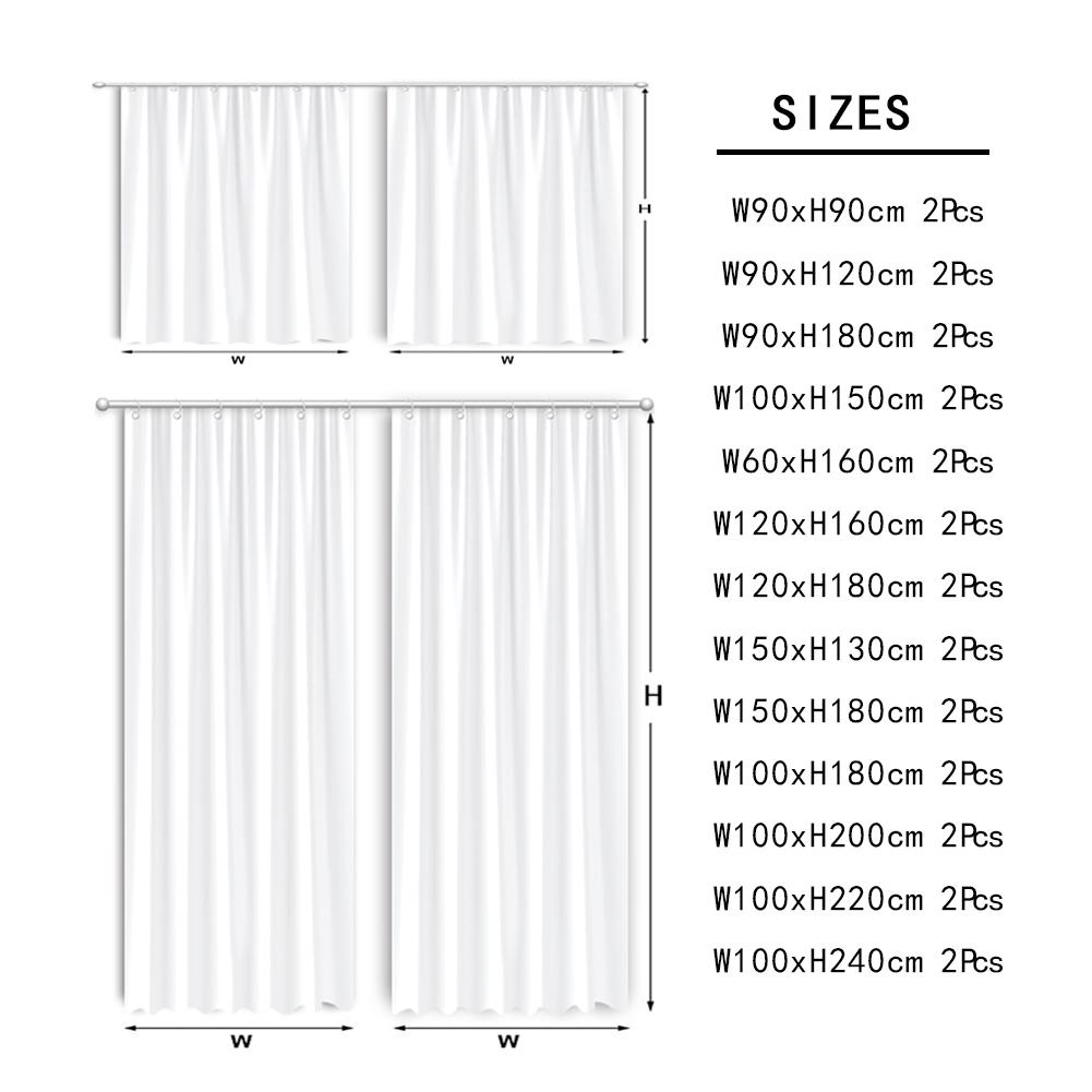 Beautiful Floral Valance 3D Printed Curtains Living Room Bedroom Decorative Background Fabric Bathroom Shower Curtain with Hooks