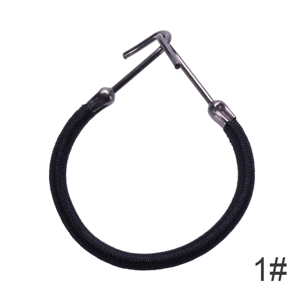 

1/5/10 шт. Повседневные эластичные заколки банты для девочек женщин резинки с крючками держатель для хвостика банджи аксессуары для густых волос головные уборы 10pcs