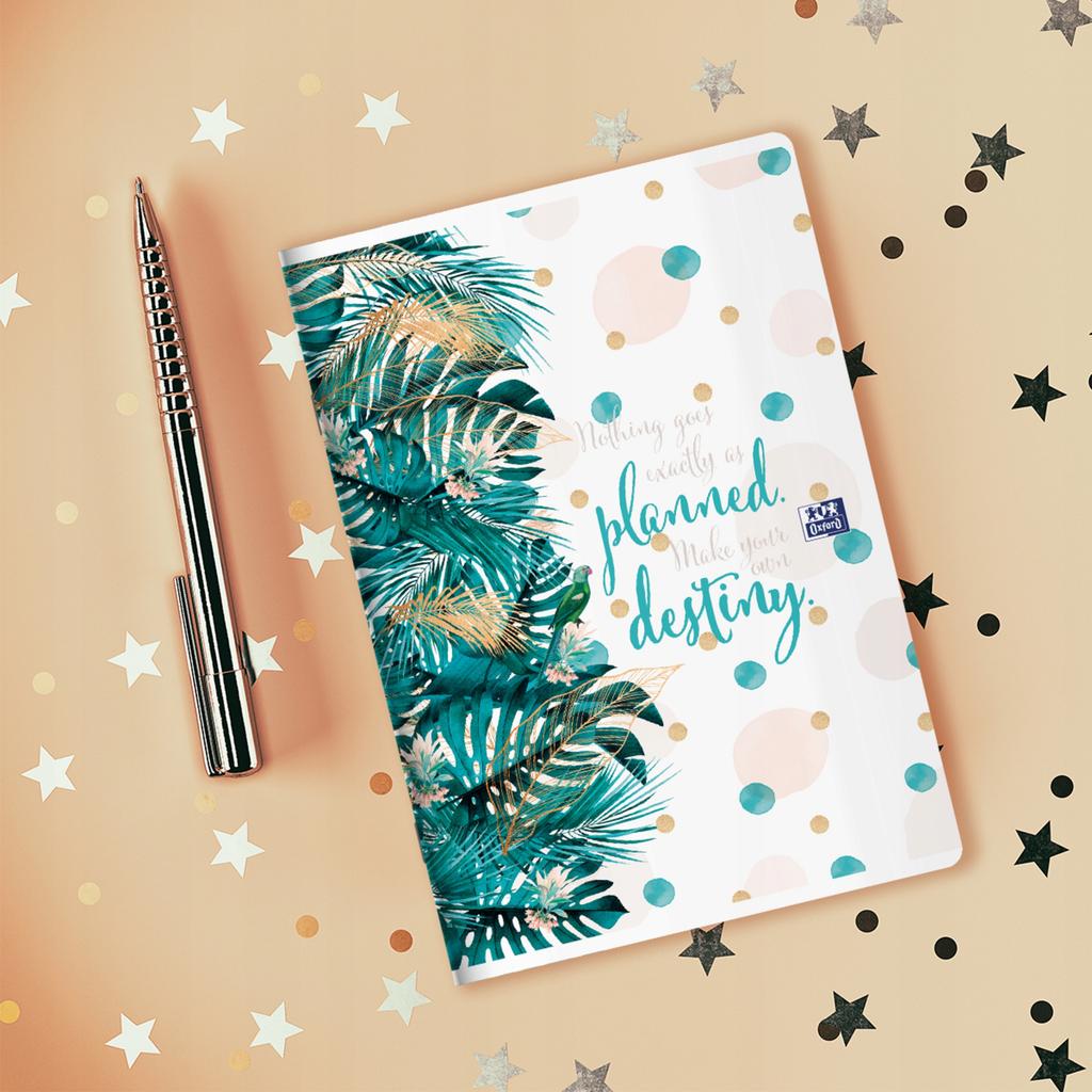 A5 lined notebook, 60 pages, soft cover