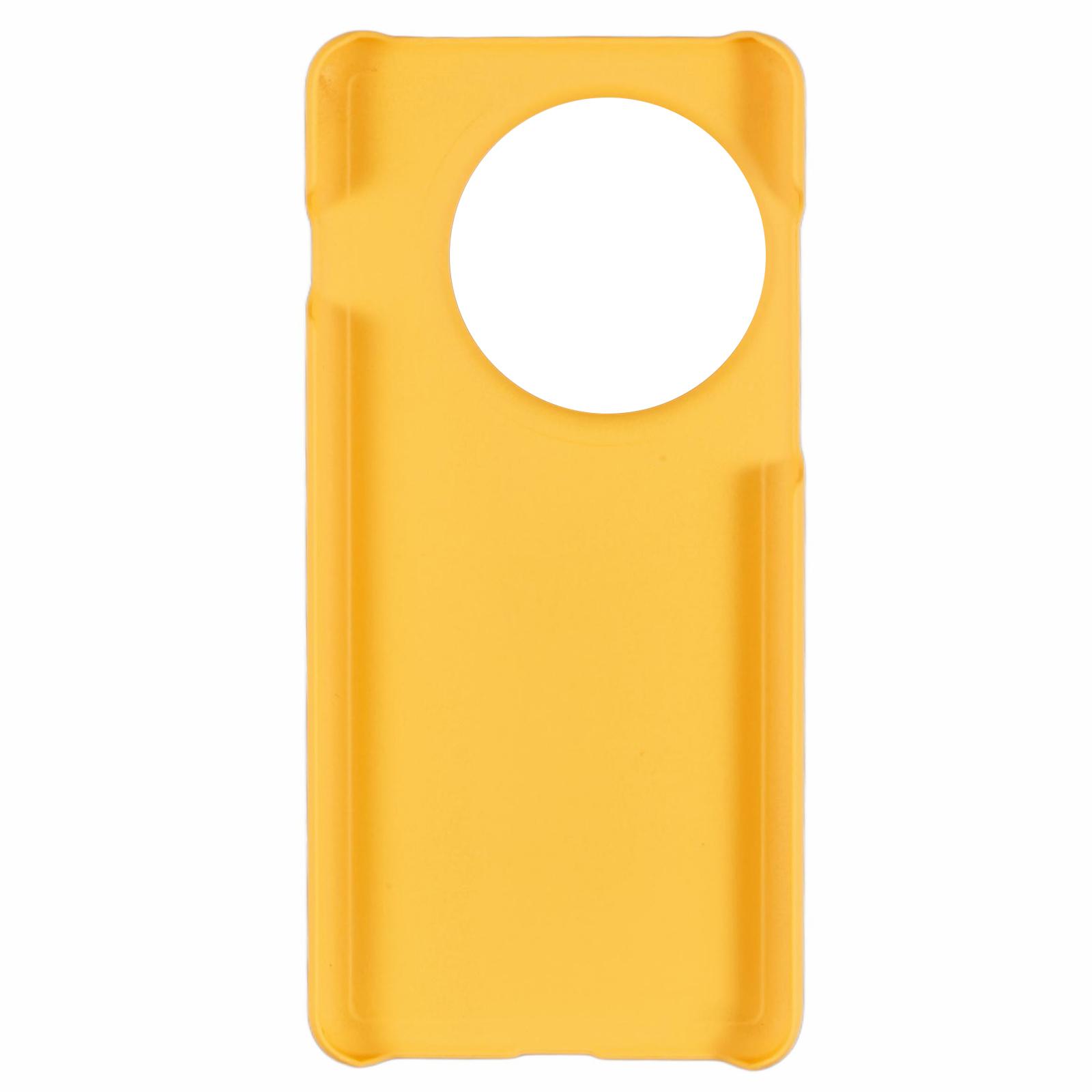 

For OnePlus 13 Case Hard PC Frosted Minimalist Phone Cover Yellow