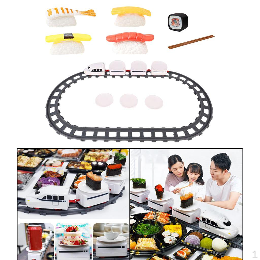 Electronic Classic Train Set Revolving Electric for Kids Boys Girls Age 5+ Birthday Gifts