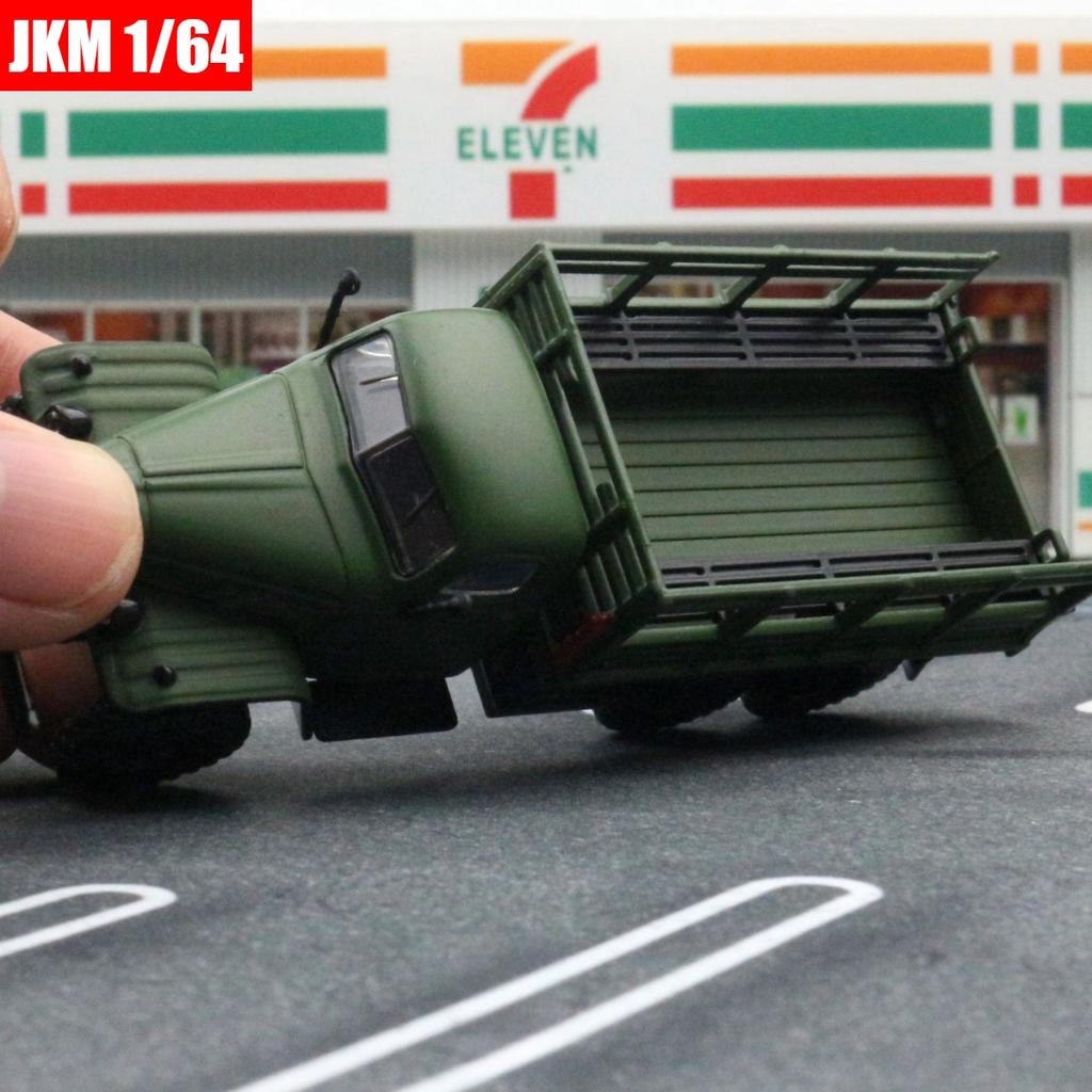 1/64 FAW CA30 Military Transport Truck 1/64 JKM Diecast Toy Car Vehicle Model Classical Zinc Alloy Metal Collection Gift For Kid