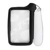3X Magnifying Glass with LED Light Foldable Rectangle Handheld Magnifier for Reading Book Newspaper 