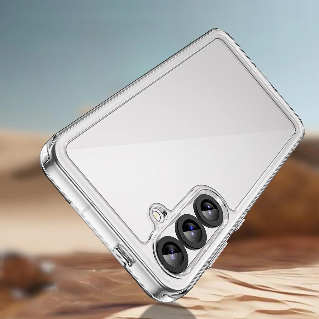 Etui Outer Space Case Do Samsung Galaxy A36 Pokrowiec Z Elastyczną Ramką  - Przezroczyste