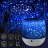 Bedroom Decoration Projection Lamp Starry Sky Projector Night Light Star Lights Starry Projector Moon Novelty Table Night