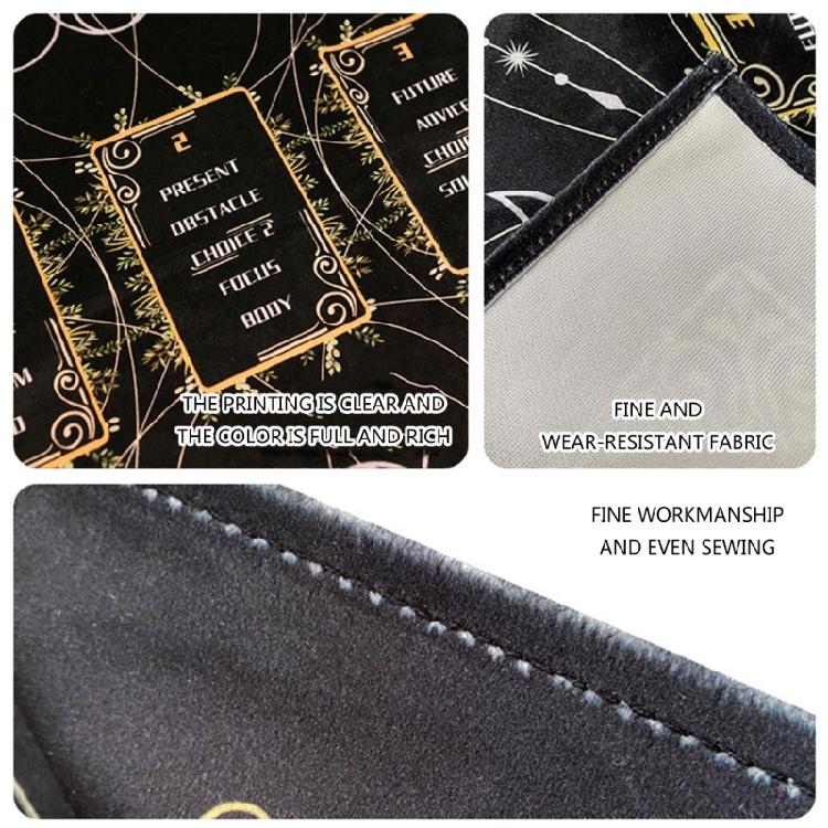 Reading Card Tarots Card Tablecloth Altars Cloth Altars Cloth Divinations Cards Table Cloth Tapestry Easy to Use