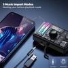 Bluetooth-compatible FM Transmitter Handsfree Car Radio Modulator MP3 Player With PD20W USB Quick Charge