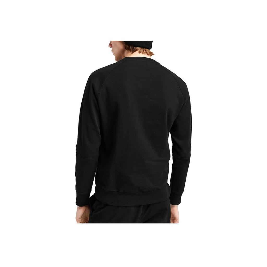 Timberland Embroidered Logo Casual Crewneck Sweatshirt Men sweatshirt Black A2D3J-001