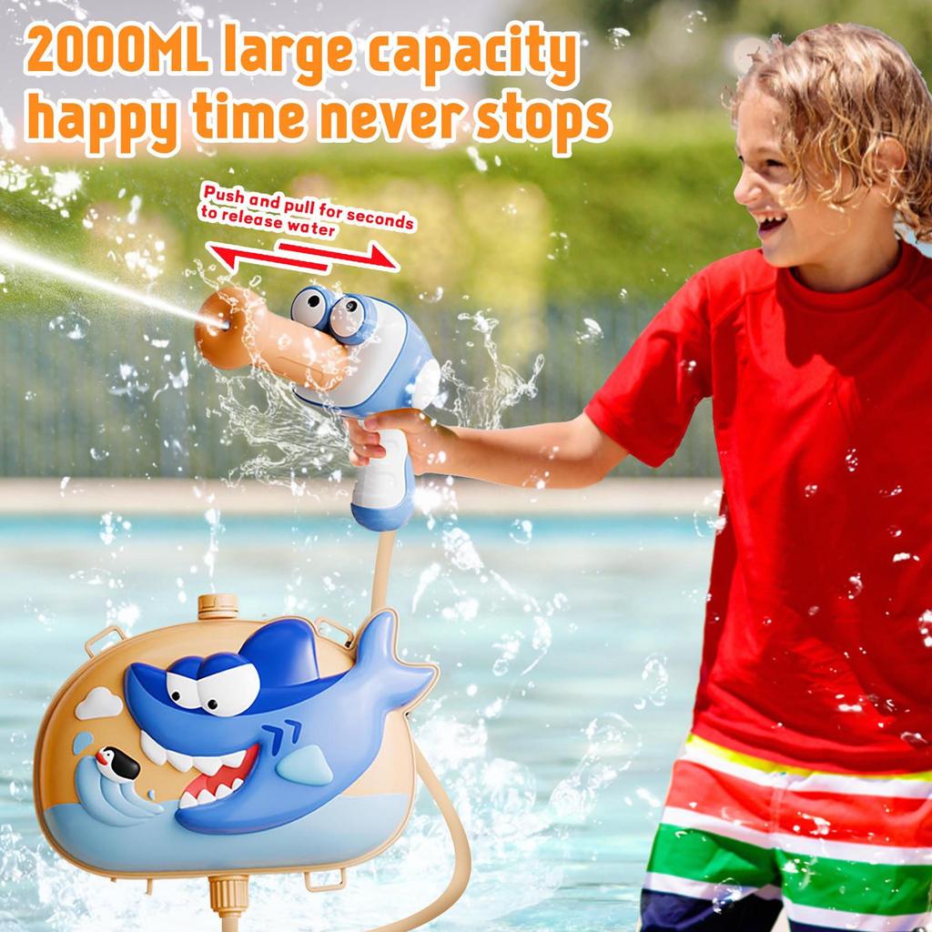 Children's Backpack Water Toy Spray Water Outdoor Water Beach Children's Toys