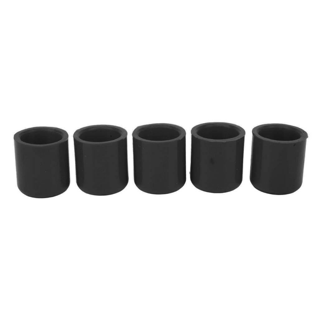 5 Pcs Intake Vacuum Hose Silicone Tube End Plug Cover Lanking Cap 25mm Inner Diameter Universal Fit for Car