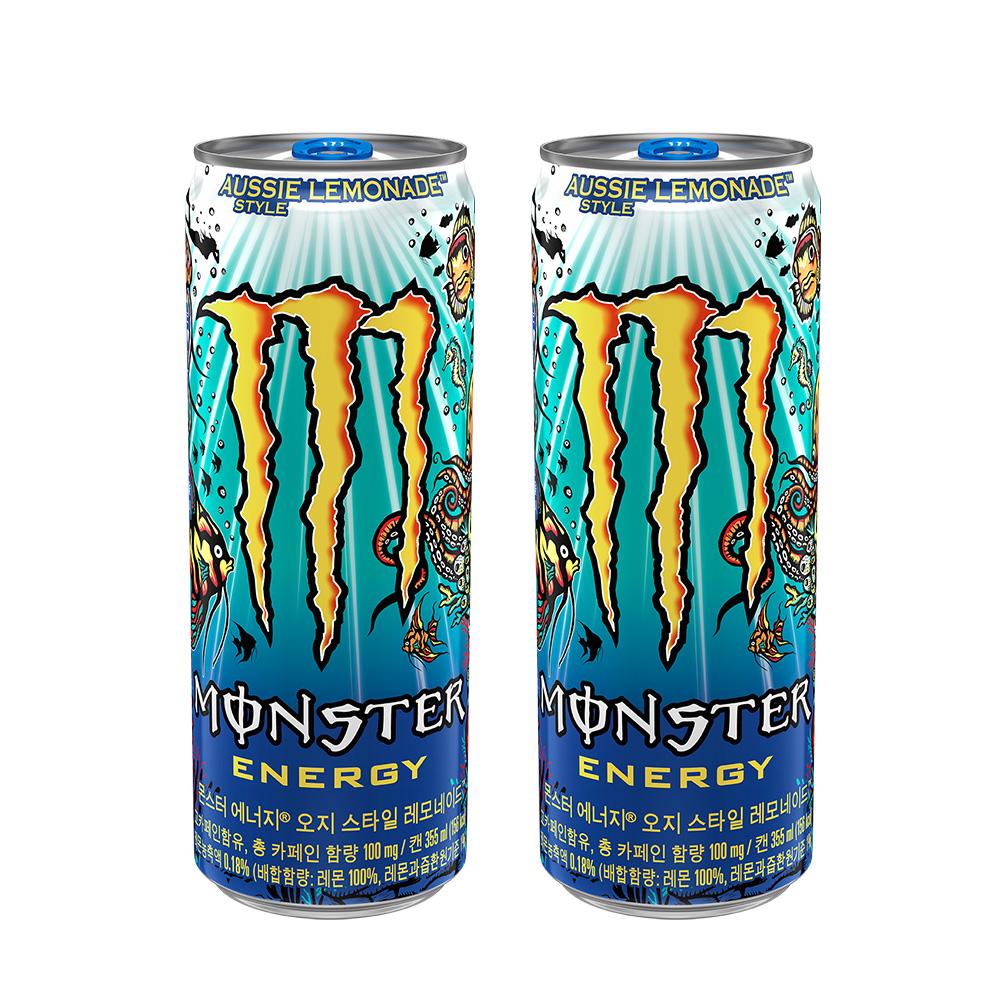 Monster Energy Aussie Style Lemonade 355ml 24-pack