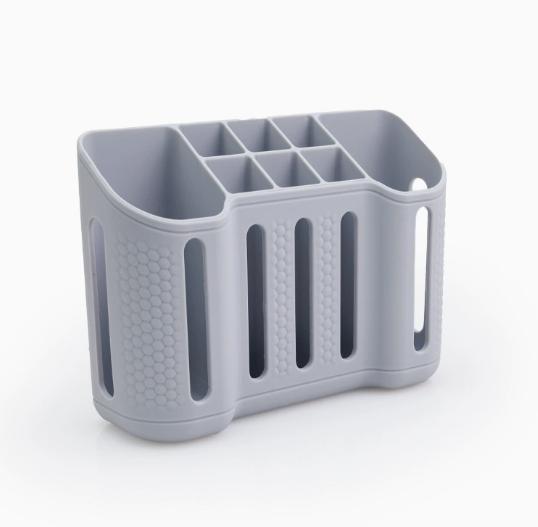 

1pc Toothbrush Holders for Bathrooms, Electric Toothbrush, Shaver and Toothpaste Holder, Bathroom Organizer and Storage