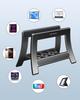 OATSBASF Laptop Vertical Laptop Stand with Width Adjustable Tablet Fits up to Compatible with All Computer Models Stand, Storage, Non-Slip,