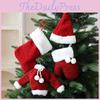 Christmas Tree Decorations With Socks Hat Gloves For Holiday Home Gift Decor