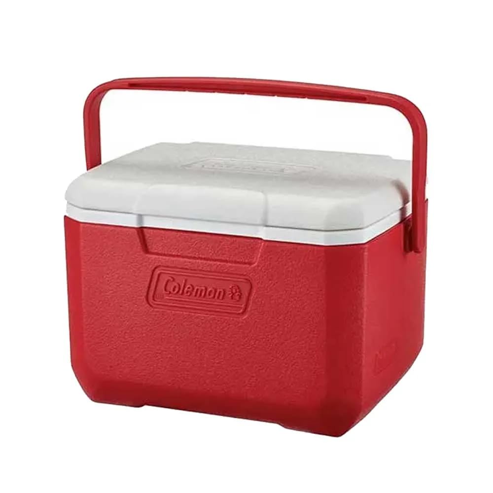 COLEMAN Take 6 Cooler X 20 X 18 Ideal for Sports Cherry Blossom Club Lunch and Outdoor Features Strong Durable and Heat Box, Red, Approx. 4.7L
