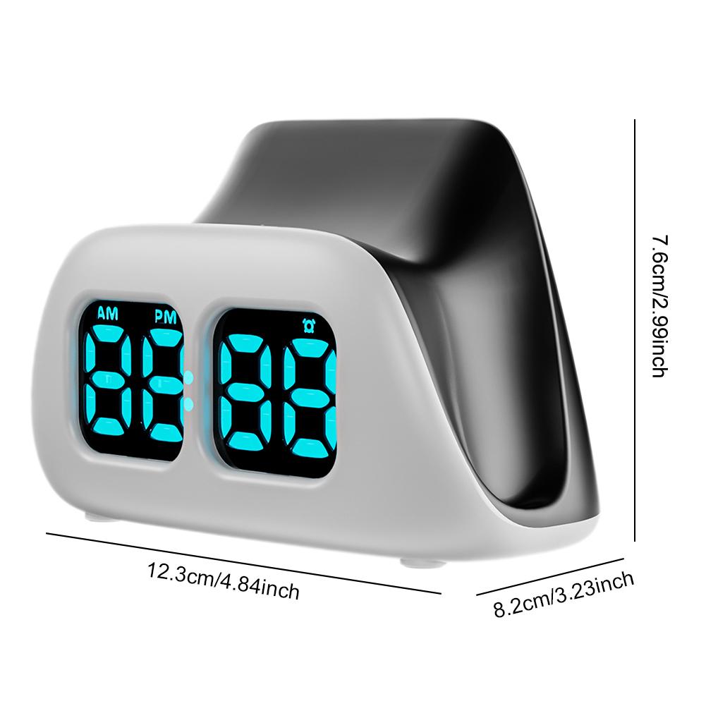 For PS 5 Controller Charger with Clock Display Charging Station Multifunctional Game Controller Charging Dock for PS 5 Accessory