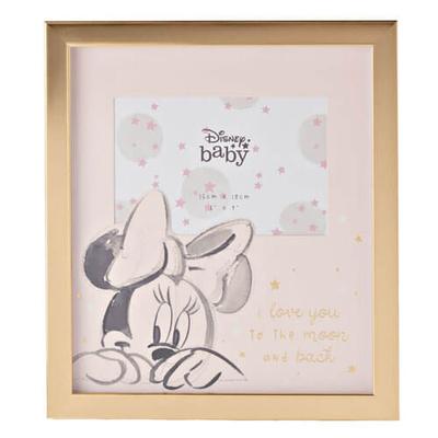 Disney Gold Edge Photo Frame (6x4in) (Minnie Mouse)