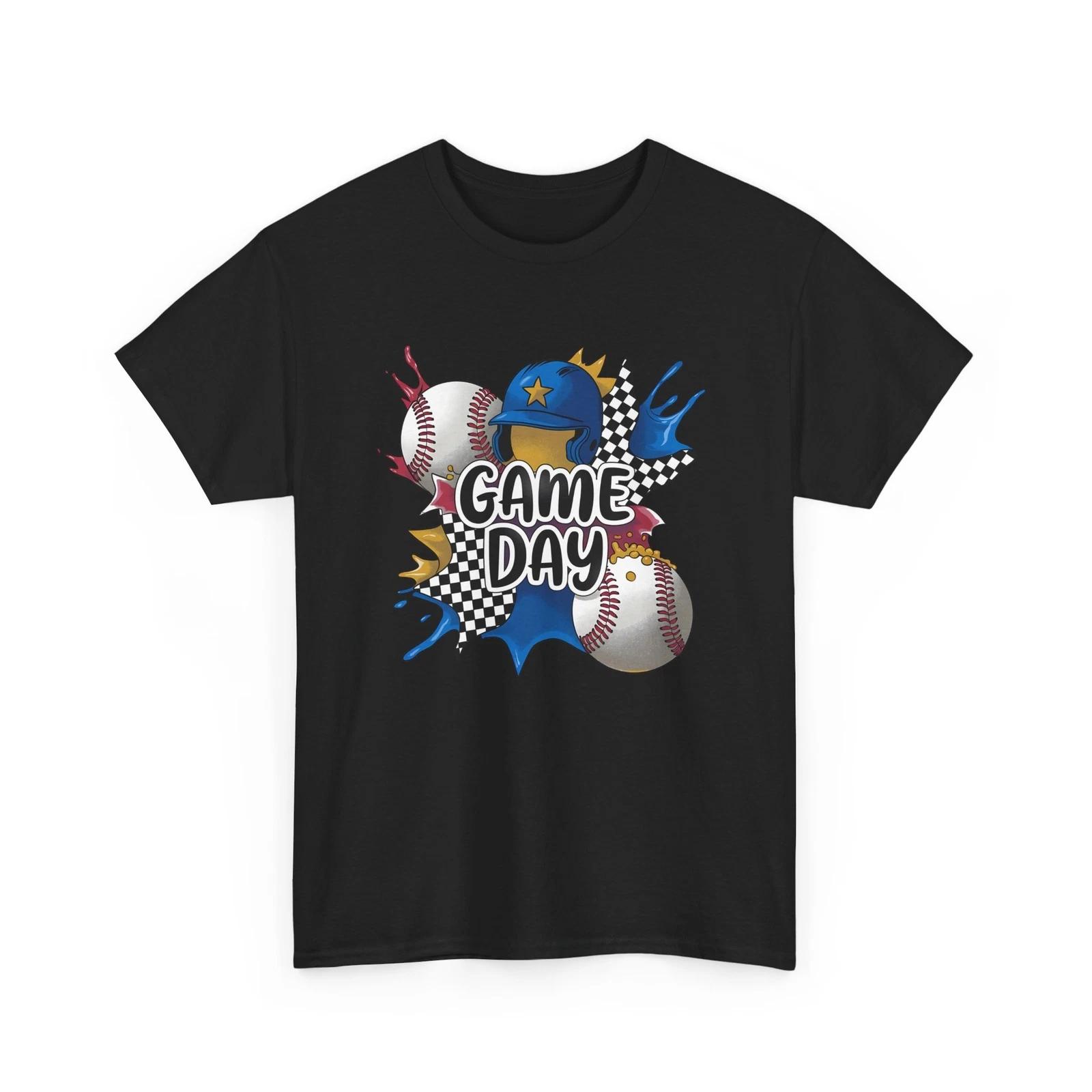 

Baseball T-Shirt | Funny Baseball Fan Tee | Glitter Baseball Shirt - Game day XL