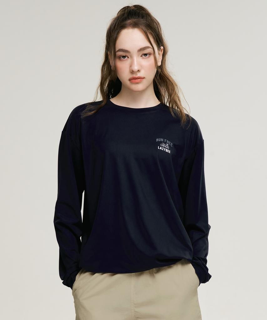 Leijibi Airfresh String Oversized Rash Guard Long Sleeve Women'S & Men'S Swimwear Mw (7 Colors) (A Type)