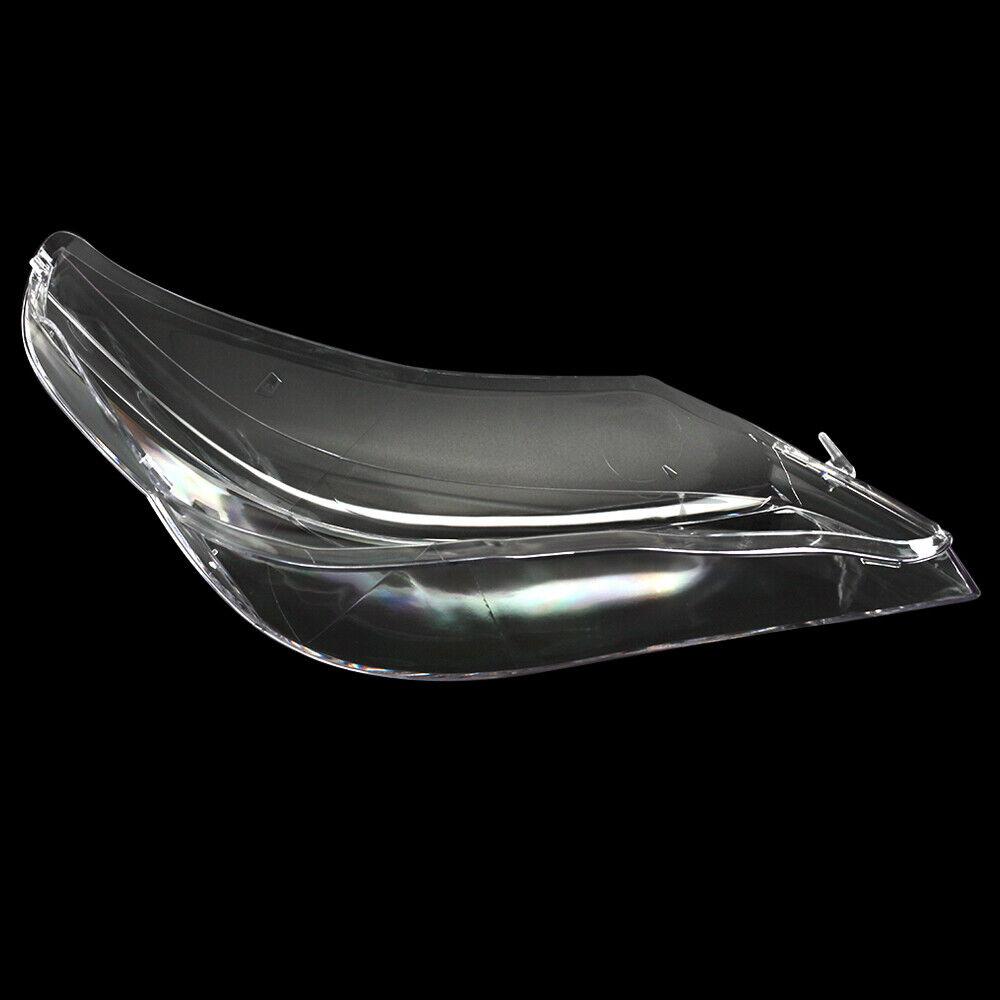 Lentille de phare de voiture droite et gauche, couvercle de lampe en verre, coque d'abat-jour pour BMW E60 E61 25I 530I 545I 550I 2003 – 2010