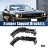 1 Pair Front Left & Right Bumper Brackets for Dodge Challenger 68024343AD