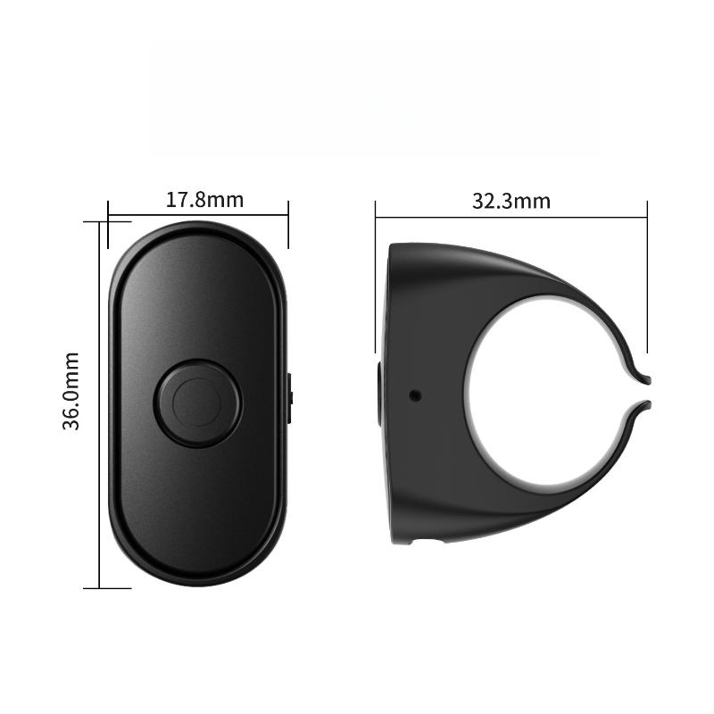 1 Set 2-In-1 Lightweight E-Book Page Turner Remote Record Triggers For Kindle E-Book Reading Abs Page Turner Remote