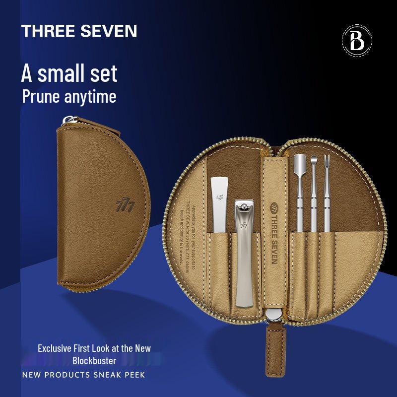 THREE SEVEN (777) GNT-ST0502 5-Piece Premium Nail Care Set