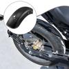 Motorcycle Mudguard Guard Replace Parts Sturdy Decor Modification Accessories Black for Gn250