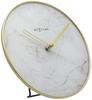 NeXtime Marble Table Table Clock Wall Clock Silent Small 20cm