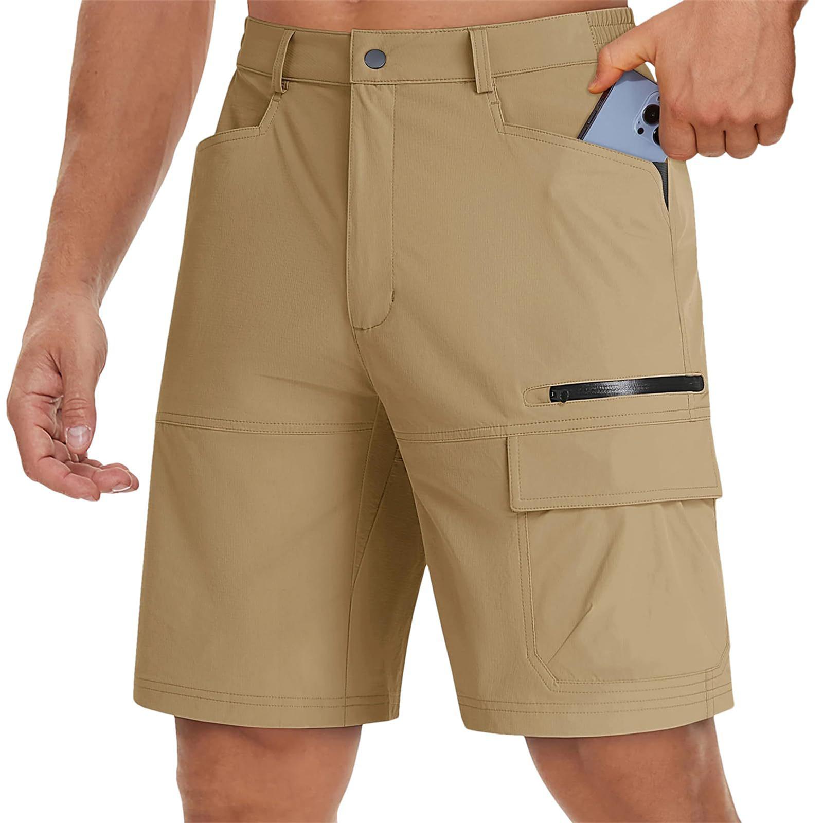 

Men s Leisure Exercise Loose Quick Drying Pocket Beach Fifth Part Shorts XXXL