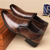 Fashion Brand Designer Slip on Loafer New Pointed Toe Business Casual Shoes for Men Formal Wedding Dress Homecoming Footwear